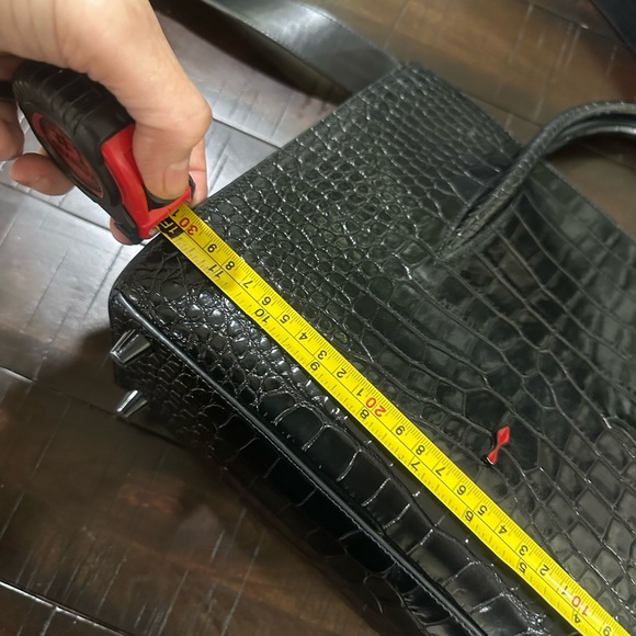 Christian louboutin palomino croc empossed bag - Picture 10 of 13